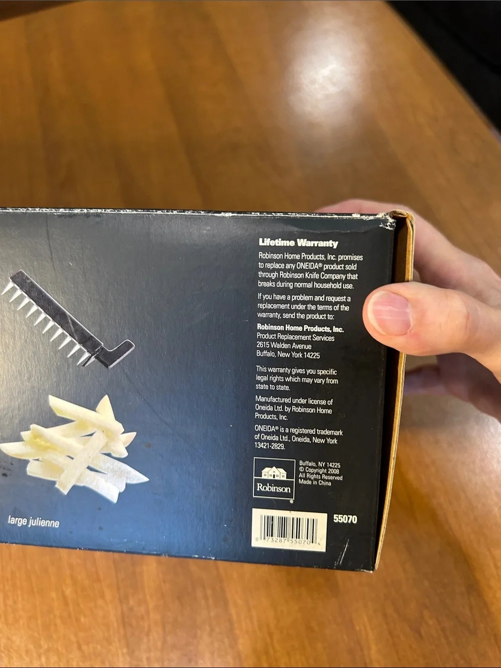 Oneida Stainless Steel Mandolin slicing set